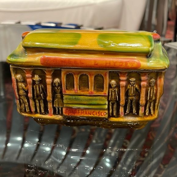 Ceramic San Francisco Streetcar - Picture 1 of 6